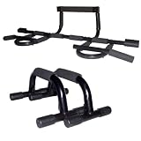 Deluxe Door friendly CXP Chin Up Bar & Push Up Stand - Special Promotion