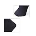 Surker 10 Pairs Men's Bamboo Fiber Ultra-thin Breathable Socks CL00096