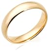 14k Yellow Gold 5mm Comfort Fit Men's Wedding Band