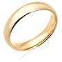 14k Yellow Gold 5mm Comfort Fit Men's Wedding Band