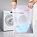 CYLAPEX Set of 6 Laundry Wash Bags in Large Medium and Small, Mesh Lingerie Bag with Protected Plastic Zipper, for Underwear, Bras, Socks, Sweaters in Washing Machine and Travel Organizations