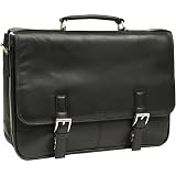 Kenneth Cole Reaction Business and Luggage Leather Flapover Portfolio