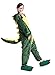 LATH.PIN Unisex Adult Kigurumi Onesie Dragon Dinosaur Pajamas Halloween Costume