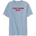 T-Shirt Mens Silver Gray  I LOVE Tibetan GIRLS  Countries