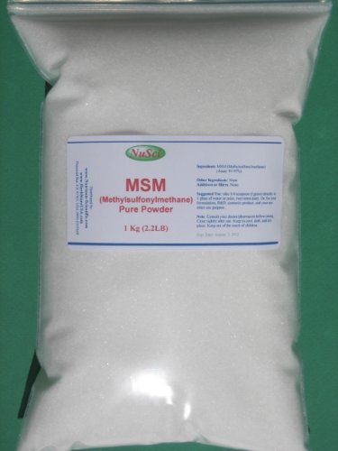 MSM (Methylsulfonylmethane) 1000g (2.2 lb) Pure Powder 99.95%, Bulk Supplied by HerbStoreUSA