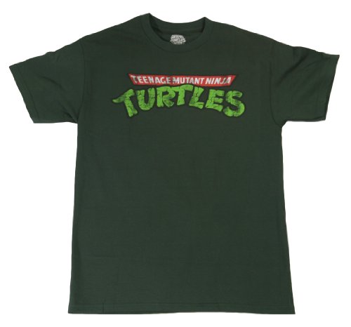  Mens Teenage Mutant Ninja Turtles TMNT Logo T-shirt