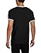Champion Mens Jersey Ringer T-Shirt, Black/Oxford Gray, Large