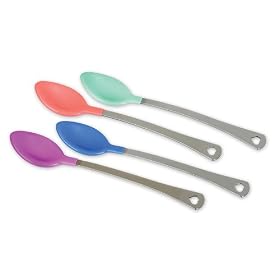 Munchkin 4 Pack White Hot Safety Spoon, Colors May Vary: Baby