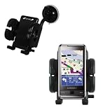 Samsung Omnia Flexible Car Windshield Holder - Gomadic Brand