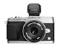 OLYMPUS �}�C�N����� PEN E-P5 17mm F1.8 �����Y�L�b�g(�r���[�t�@�C���_�[ VF-4�Z�b�g) �V���o�[ E-P5 17mm F1.8 LKIT SLV