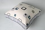 背あてクッション 「NEWモダンリング」 サイズ:40×40cm カラー:グレー(#9514429)