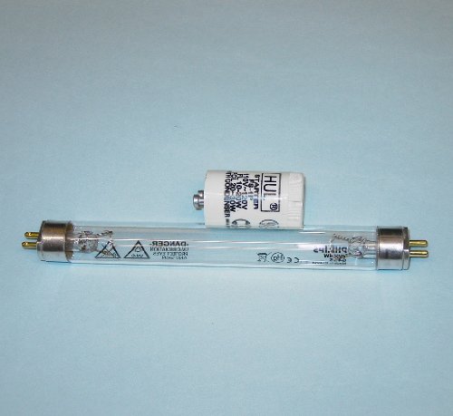 UV Lamp and Starter for EcoQuest Fresh Air 120FA by EcoQuestParts.com