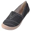 Big Buddha Womens Topstitch Detail Fabric Slip-on Loafer