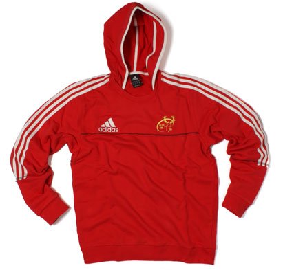 Munster Players 2011/12 Rugby Hooded Sweat Red - size M Munster Players 2011/12 Rugby Hooded Sweat Red - size M