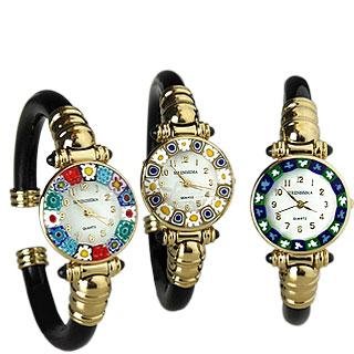 Antica Murrina Veneziana Watches, Antica Murrina Veneziana Serenissima Watch with Glass Pattern Variation 3, Womens Watches, Womens Antica Murrina Veneziana Watches