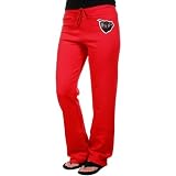NCAA Nicholls State Colonels Ladies Red Logo Applique Sweatpant-