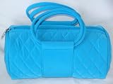 Vera Bradley Turquoise Microfiber Bangle Bag