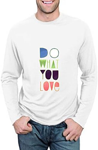 Li Quan Fa Funny Sayings Slogans Series Base Crew-neck Fitness Regular Long Sleeve Mens T-shirt Size L