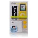 Simplism iPod nano 4th 用スターターパック イエロー Starter pack for iPod nano  4th  Yellow TR-SPNN4-YL/