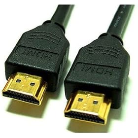Genius Cable GC-10FT-HDMI-MM-GOLD - 10ft HDMI High Speed 1.4 28AWG Cable M/M with Ethernet CL2 Rating Go - Plated (Black)