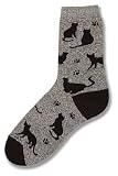 Cat Silhouette Socks