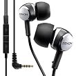 Denon AH-C260R Mobile Elite In-Ear Headphones with 3-Button Remote and Microphone (Black)