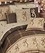 Browning Buckmark - 8 Pc Queen Comforter Set (Comforter, 1 Flat Sheet, 1 Fitted Sheet, 2 Pillow Cases, 2 Shams, 1 Bedskirt) SAVE BIG ON BUNDLING!