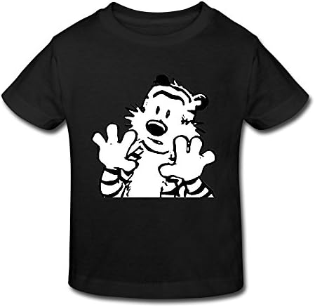 Calvin And Hobbes Toddler T-shirts Vintage Size 2 Toddler Black By Hongxm