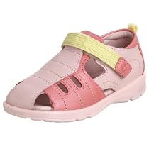 ECCO Toddler Teeter Totter Sandal,Light Rose/Calypso,20 EU (US Toddler 5 M)