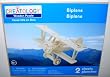 Creatology Wooden 3D Puzzle, Biplane - 8.5 Inches Long (1 Each)