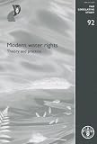 Modern water rights : theory and practice