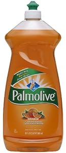 Palmolive Dish Liquid with Orange Extracts, Orange, 30 Fluid Ounce