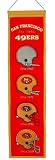 NFL San Francisco 49ers Heritage Banner