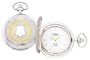 Colibri Hunting Case Two-Tone Pocket Watch Knife Engravable Gift Set Swiss PWS095873 SALE
