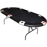 Poker Table with Black Legs 82x42