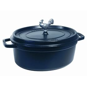 Staub 31CM COQ AU VIN DISH BLACK