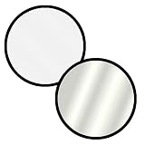 Impact Collapsible Circular Reflector Disc - Silver/White - 32" ~ Impact