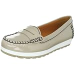Geox Donna Senda D22U4S00066C9007, Damen Mokassins, Beige (stone C9007), EU 38.5