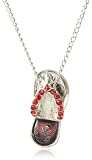 NFL Tampa Bay Buccaneers Crystal Flip Flop Necklace