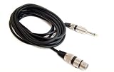 *FREE SHIPPING* Microphone Lead 5M Unbalanced Xlr-Jack Mic Long Leads *FREE SHIPPING*