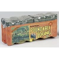 Master Mark Plastics 97320 BorderMaster Pound-In Edging-6/40-Inch Sections Green