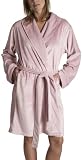 Anne Lewin Womens 38" Plush Short Robe