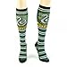 Harry Potter Slytherine Juniors Knee High Socks (Slytherine Green)  (size:9-11 shoe size:5-10 Ages 14+)