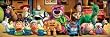 Toy Story 3 - Pixar Door Movie Poster (The Complete Cast) (Size: 62" x 21")