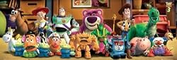 Toy Story 3 - Pixar Door Movie Poster (The Complete Cast) (Size: 62" x 21")
