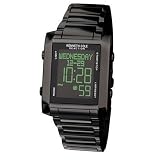 Kenneth Cole Reaction Men's Black Stainless Steel Bracelet Watch #KC3690