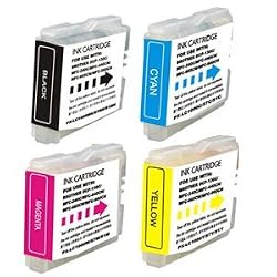 12-Pack Compatible Ink Cartridges for Brother LC51 MFC 230C 240C 350C 440CN 465CN 3360C 5460CN 5860CN 665CW 685CW 845CW 885CW