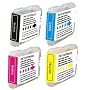 Brother LC51 4-Pack Compatible Ink Cartridges for MFC 230C 240C 350C 440CN 465CN 3360C 5460CN 5860CN 665CW 685CW 845CW 885CW