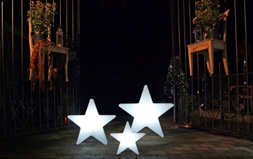 8 seasons Shining Star Ø 100 cm, weiß 32378