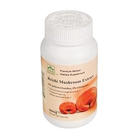 Tengen Nature Reishi Mushroom Extract Soft Gel Capsules - 100 Gels